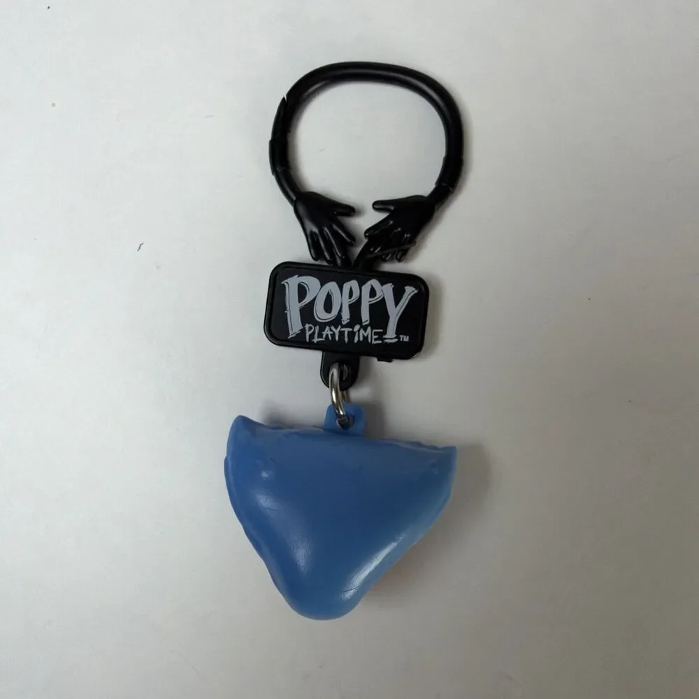 Smiling Huggy Wuggy Poppy Playtime PhatMojo Collectible Mini Figure & Keychain